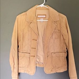Abercrombie and fitch corduroy jacket
